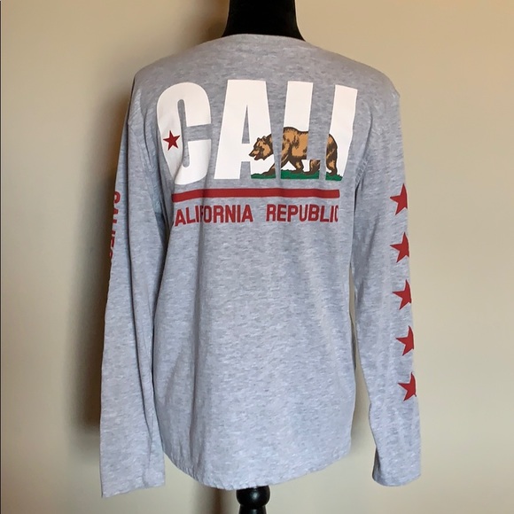 Brooklyn Clothing Cali Bear Long Sleeve Tee. - Picture 4 of 8